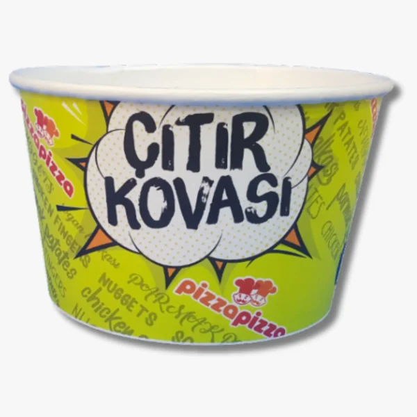 DPAP1250: 42 oz Custom Paper Popcorn Bucket Packaging